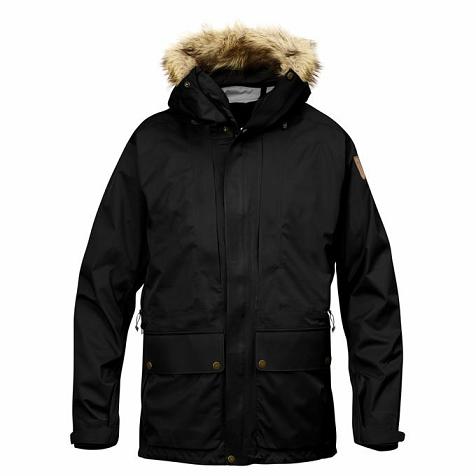 Fjällräven Keb Parka Webshop - Fekete Kabát Fekete ATD358274